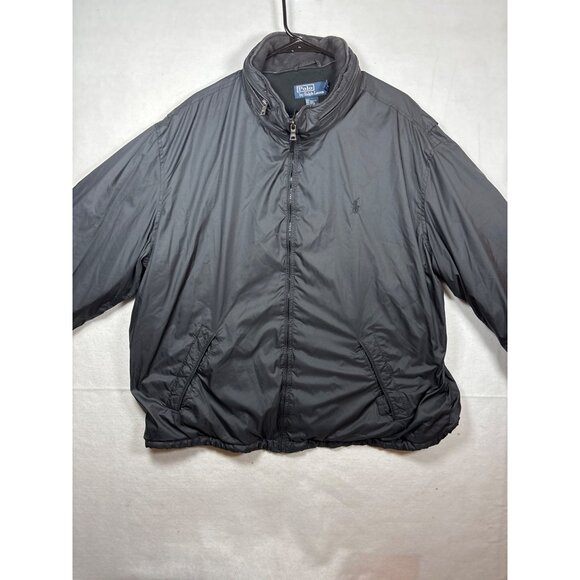 Polo Ralph Lauren Mens XXL Black Jacket - Picture 2 of 9